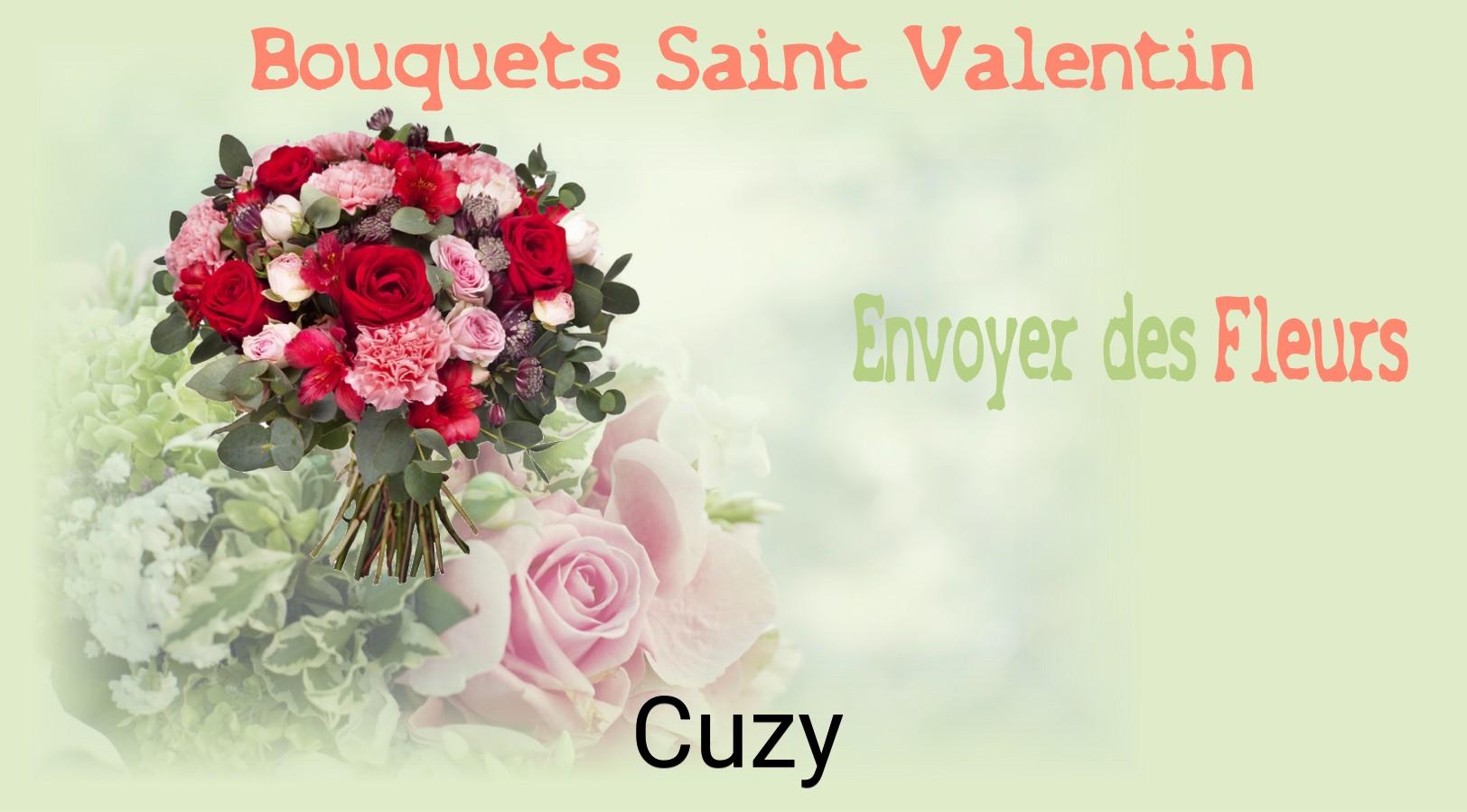 Roses de Saint-Valentin livrées à Cuzy